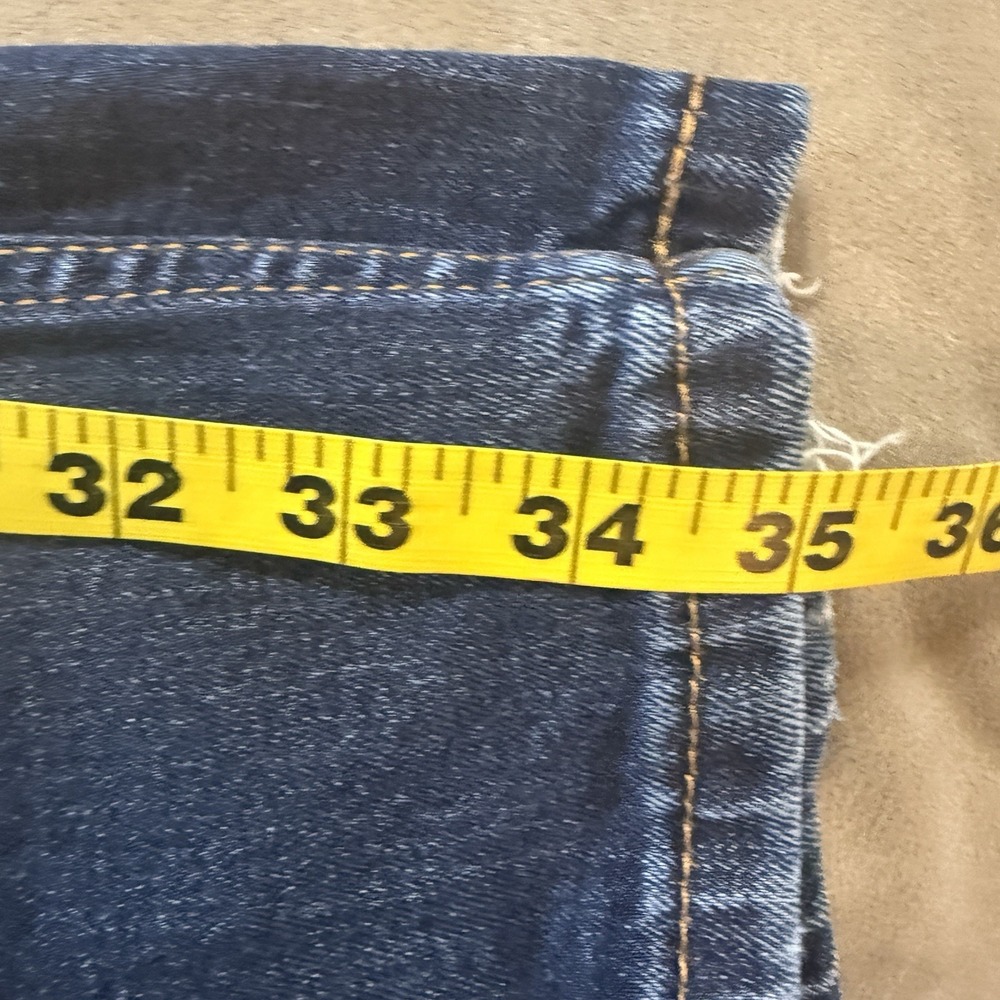 Levis 511 36x36 Fits 34x35 Mens Jeans Big & Tall Dark Wash - Picture 6 of 7